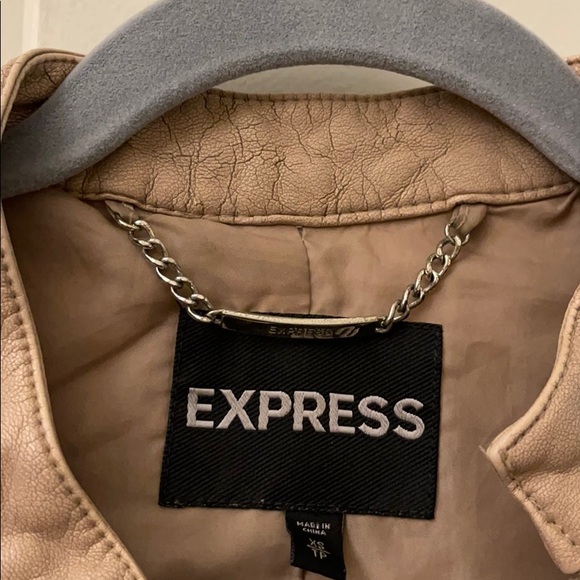 Tan Leather Jacket - Picture 6 of 6